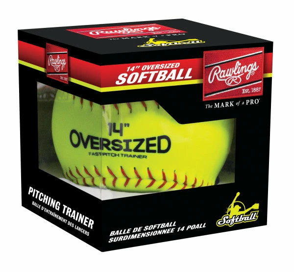 Rawlings 14" Oversized Pitcher's Training Softball 3 Rawlings 14" Oversized Pitcher's Training Softball