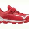 Footwear Mizuno Wave Select Nine Youth Molded Cleats Red