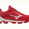 Mizuno Wave Select Nine TPU Low Men's Molded Cleats Red