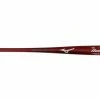 Mizuno MZE 271 Bamboo Elite Wood Bat - Matte Cherry Red 2 Mizuno MZE 271 Bamboo Elite Wood Bat - Matte Cherry Red