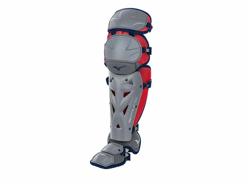 Catchers Gear Mizuno Women's Samurai 16" Catcher's Leg Guards 4 Catchers Gear Mizuno Women's Samurai 16" Catcher's Leg Guards