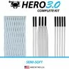 East Coast Dyes (ECD) ECD Hero 3.0 Complete Semi-Soft Lacrosse Mesh Kit Lacrosse Accessories 2 East Coast Dyes (ECD) ECD Hero 3.0 Complete Semi-Soft Lacrosse Mesh Kit Lacrosse Accessories
