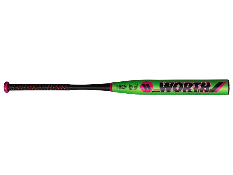Worth Legit Watermelon XL 13.75" Slowpitch Bat Slowpitch Bats 3 Worth Legit Watermelon XL 13.75" Slowpitch Bat Slowpitch Bats