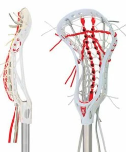 Warrior Lacrosse Heads Brine Women's Dynasty Elite II Strung Lacrosse Head