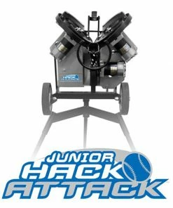 SportAttack Hack Attack Junior Pitching Machine Baseball Training And Coaching Aids