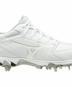 Mizuno Swift 6 Women's Metal Cleats White Footwear