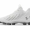 Under Armour Spotlight Franchise RM Men's Football Cleats White 1 Under Armour Spotlight Franchise RM Men's Football Cleats White